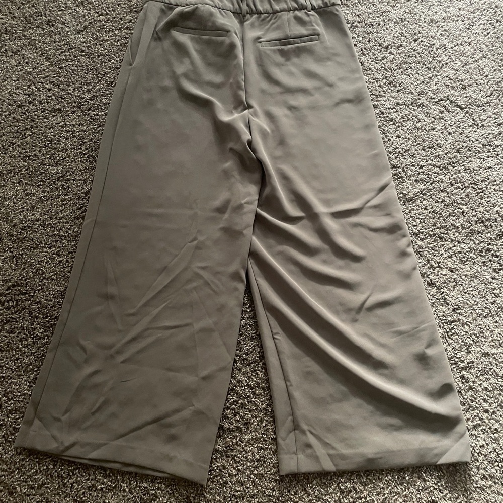 💚 LOFT Versa Olive Wide-Leg Pants 💚 - Picture 7 of 8